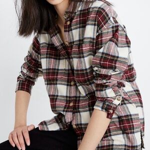 Madewell Multicolor Tartan Plaid Shirt